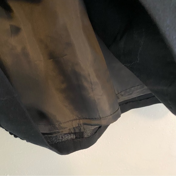 Orla Kiely Black Long Sleeve Wool Dress Size 6 EUC - Picture 11 of 13